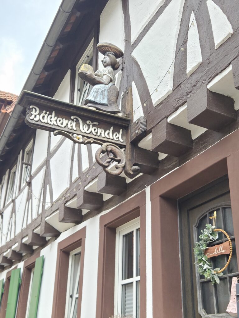 Relikten aus dem früheren Leben im Gerberbachviertel