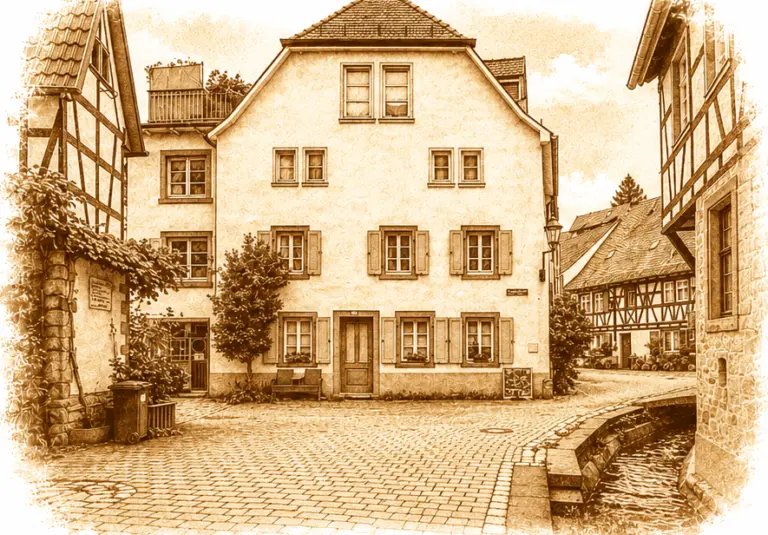 Bild der Ferienwohnung Altstadtperle Weinheim Gerberviertel