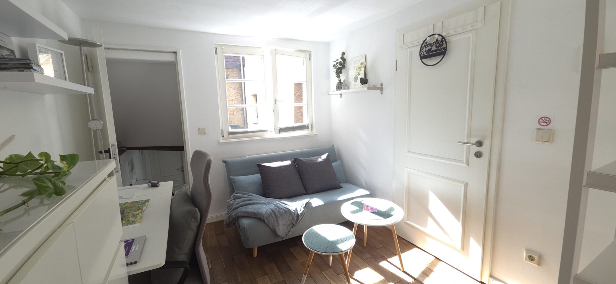 Sitzecke Ferienwohnung Altstadtperle Weinhem